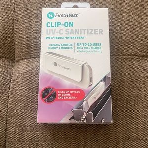 First Health Clip-On UV Sanitizer with Built in Battery